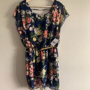 NWT | City Triangles Floral Dress | Size Large